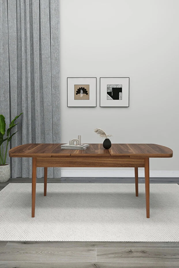 Mutfak Masası Yemek Masası Ahşap Masa Açılır Kapanır Masa 6 Kişilik Masa 